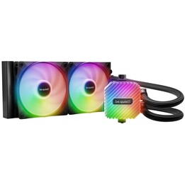 be quiet! Light Loop 240mm Refrigeração líquida Preto