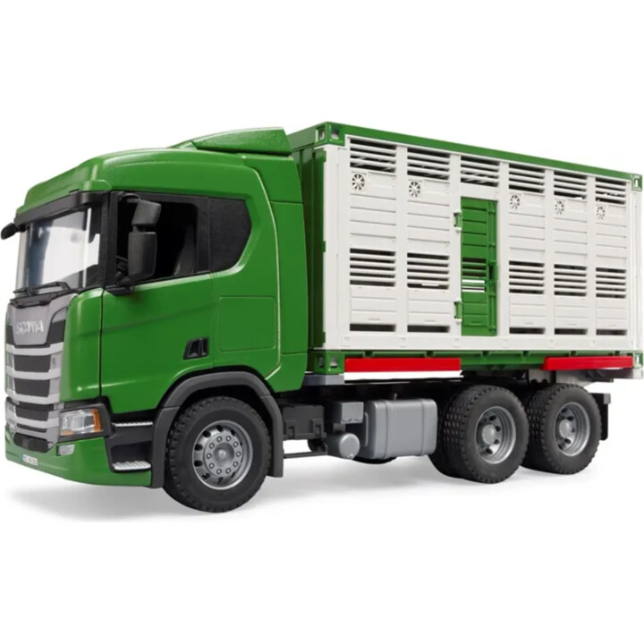 Scania Super 560R Transportation Truck with One Cow