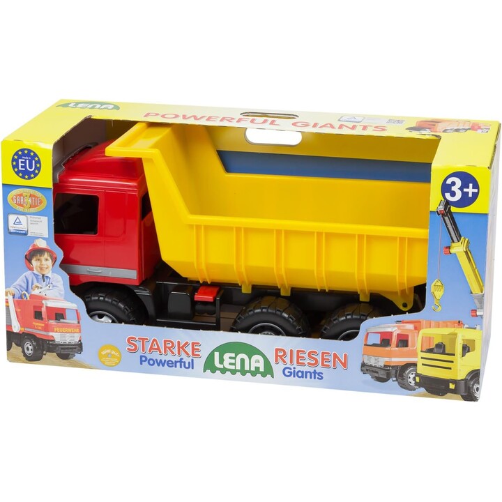 Starker Riesen-Muldenkipper Mercedes Benz Actros, Muldenkipper ca. 63 cm