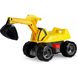 LENA GIGA TRUCKS Excavator PRO excavadora correpasillos negra y amarilla