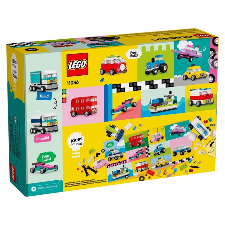 LEGO CLASSIC 11036 Kreative Fahrzeuge