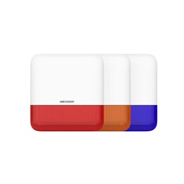Kabellose Außensirene Hikvision DS-PS1-E-WE/Blau