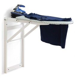 ARREDAMENTI STIROJOLLY Asse da Stiro da Parete - 108 x 40 cm, Bianco