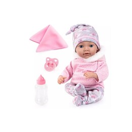 BAYER Reborn Puppe 38cm +access.93827AC 18668
