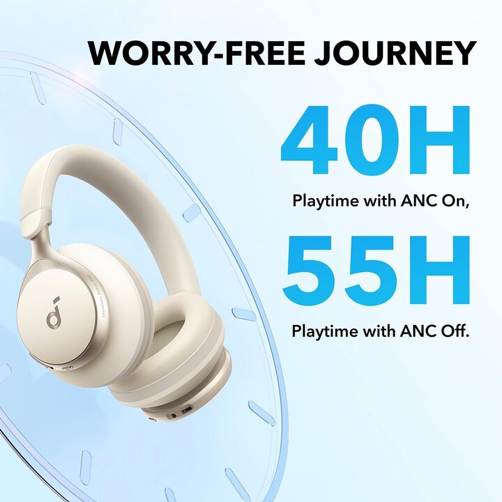 Soundcore Space One Pro Bianco - Cuffie Bluetooth