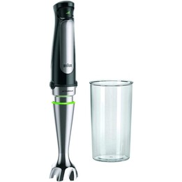 Braun MultiQuick 7 MQ7000X 0,6 L Frullatore ad immersione 1000 W Nero, Acciaio inossidabile