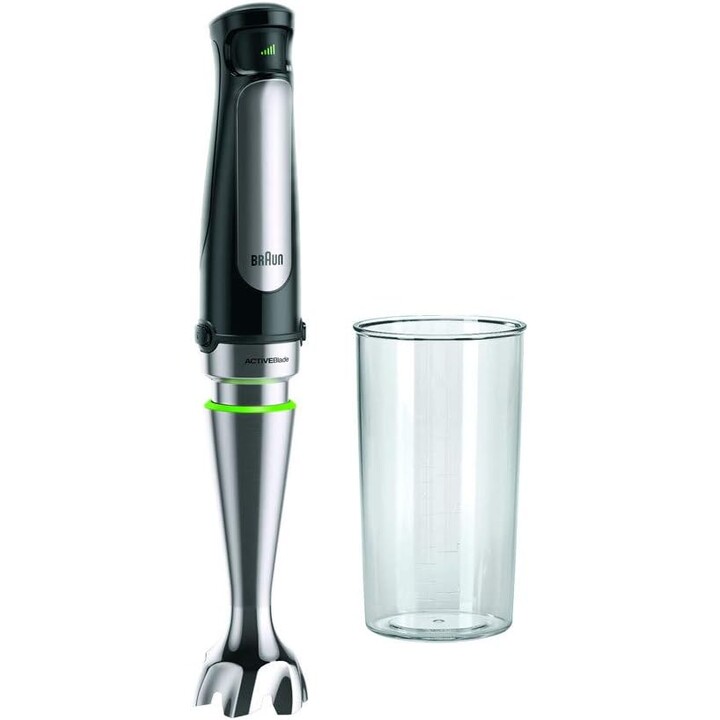 Braun MultiQuick 7 MQ7000X 0.6 L Immersion Blender 1000 W Black, Stainless Steel