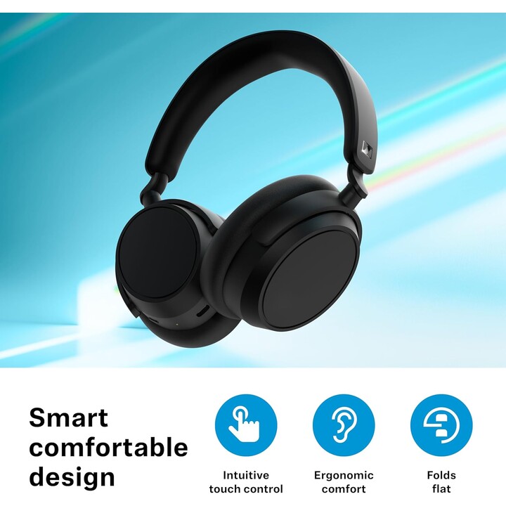 Sennheiser ACCENTUM Plus Wireless ANC Tátil Branco - Auscultadores sem fios