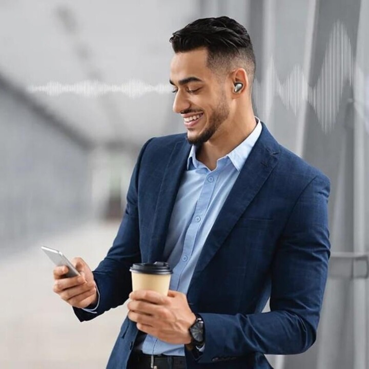 Vention Tiny T13 ANC Noir - Ecouteurs Bluetooth