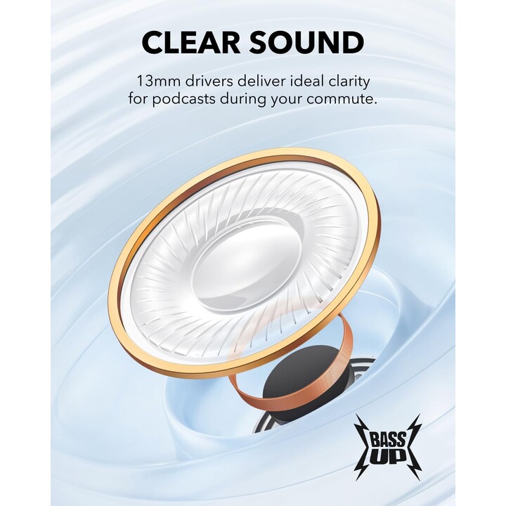 Auriculares Inalámbricos Soundcore K20i Blancos