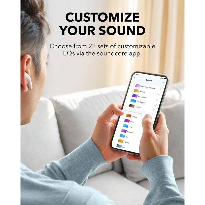 Soundcore K20i Wireless Headphones White