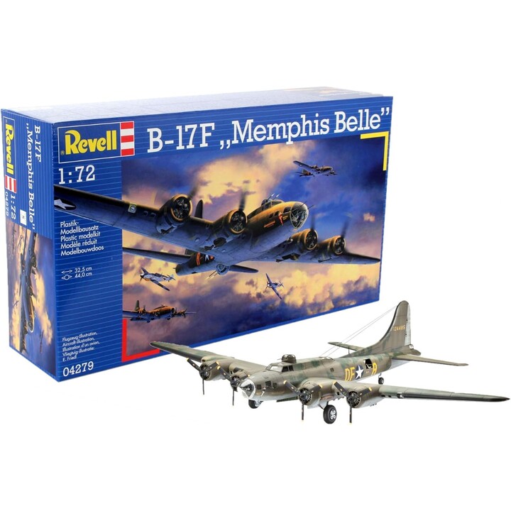 Aeronave Revell B-17 F Memphis Belle