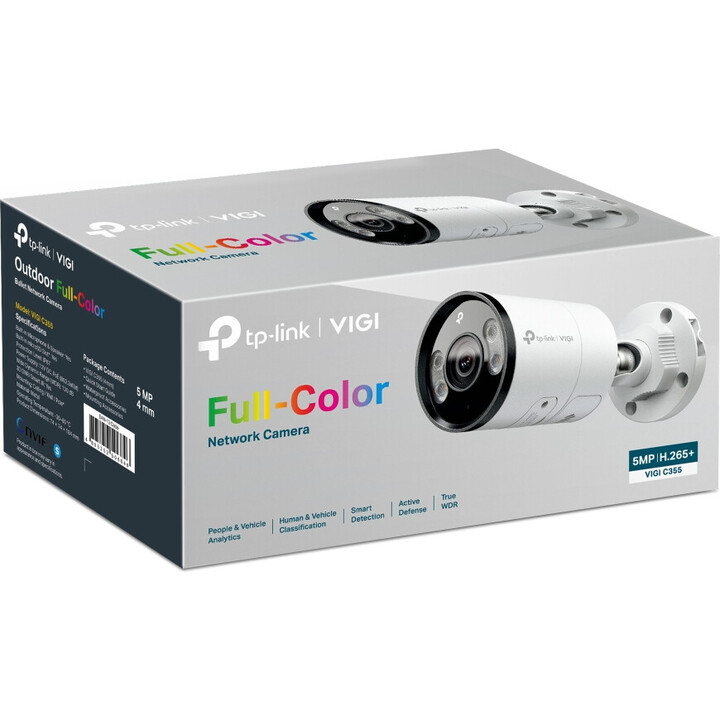 TP-Link IPCam VIGI C355 (6 mm) 5 MP Vollfarb-Bullet-Kamera