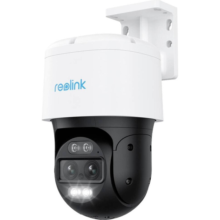 Reolink Telecamera di Sicurezza PoE a Doppio Obiettivo 4K con Rilevamento Automatico e Rilevamento Intelligente Serie TrackMix P
