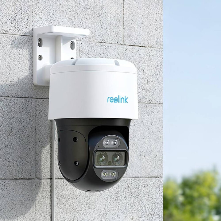 Reolink 4K Dual-Lens Auto Tracking PoE Security Camera with Smart Detection TrackMix Series P760 PTZ 8 MP 2.8mm/F1.6 |