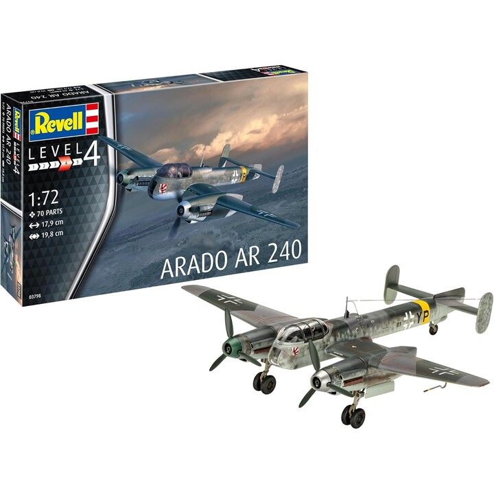 Revell 03798 Arado AR-240 Scala 1:72