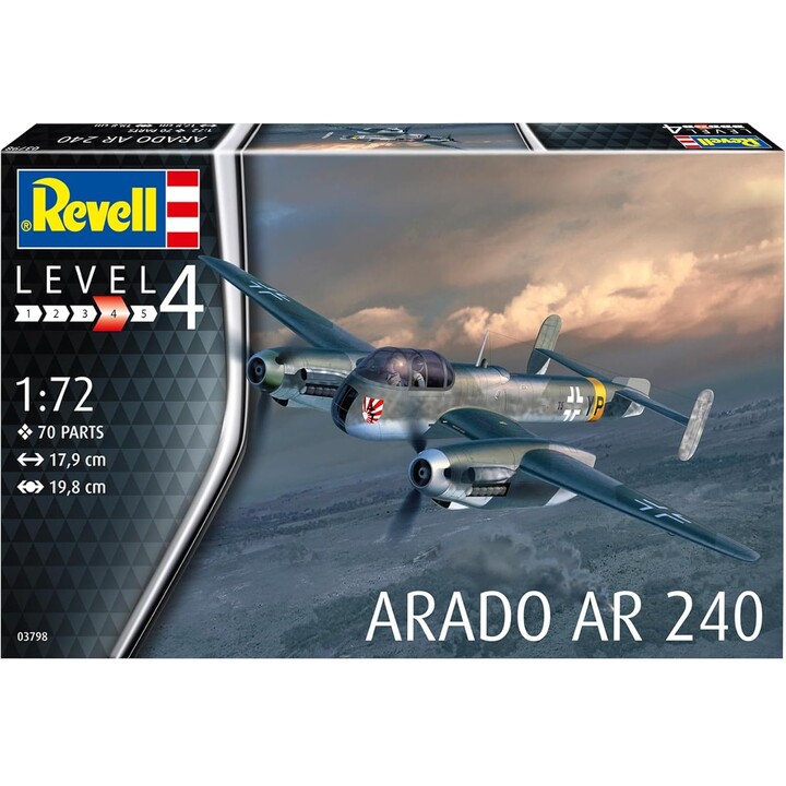 Revell - 03798 - Arado AR-240 - Échelle 1/72