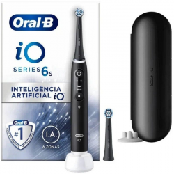 Spazzolino da denti Braun Oral-B iO 6 / Include 2 ricariche / Nero