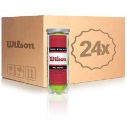 Wilson Rush Ball Box 100/ 24 paquets de 3 unités