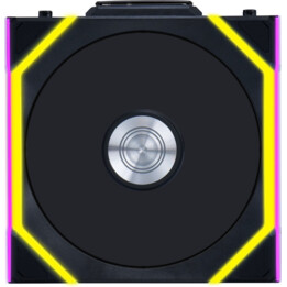 Lian Li Uni Fan SL ARGB lama inversa 120 mm wireless nera