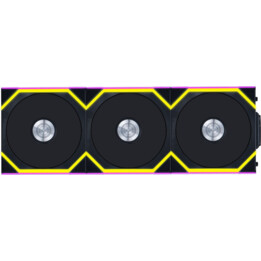 Lian Li Uni Fan SL ARGB 120mm Triple Pack Wireless Negro