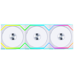 Lian Li Uni Fan SL ARGB 120 mm confezione tripla wireless bianca
