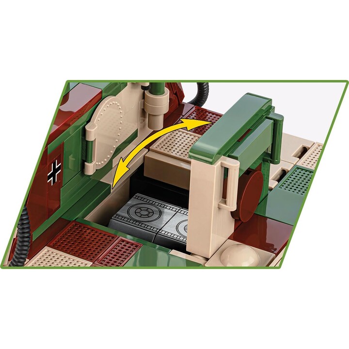 COBI Bausteine ​​38 cm Sturmmorser Sturmtiger