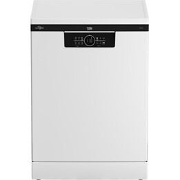 Beko BDFN26531W Freestanding Dishwasher 15 Place Settings, 60 cm White