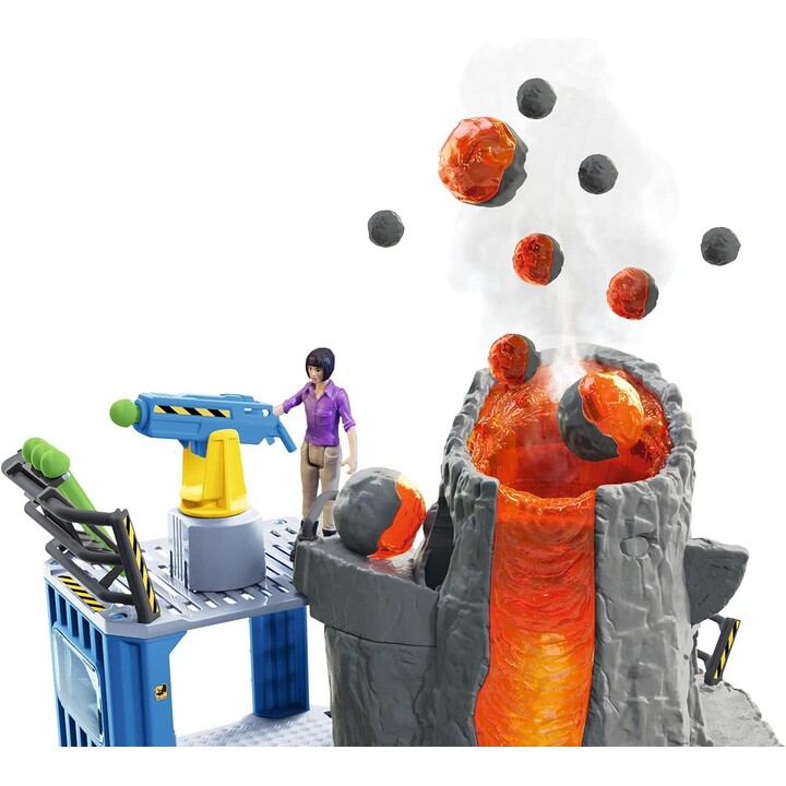 Dinosaurs 42564 DINOSAURS Large Volcano Expedition Dinosaur Toy Set