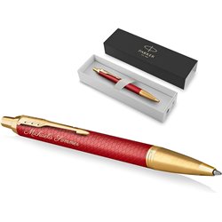 Stylo bille PARKER IM Premium Rouge G.C. 