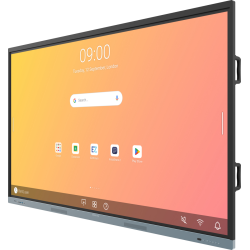 Tela interativa Benqav Re8604 (9h.f9gtk.de4) 86 &quot;Edla Android 13.0, 8 GB e 32 GB, 350nits, alto-falante: 16wx2, suporte de 