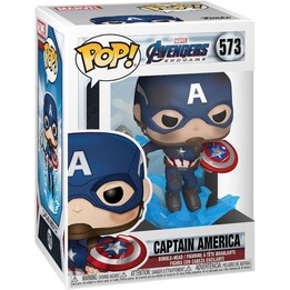 Figura de ação Funko POP Marvel: Endgame - Capitão América