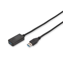 Cabo de extensão Digitus Active USB 3.0