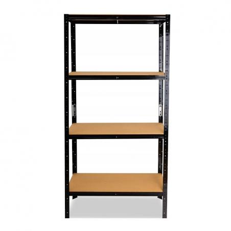 Extralink RegaŁ 4-poziomowy 180x120x60 Czarny 500 KG Pro-0667