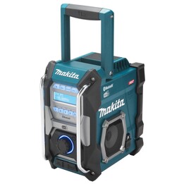 Makita MR004G radio Lugar de trabajo Analógico y digital Negro, Verde