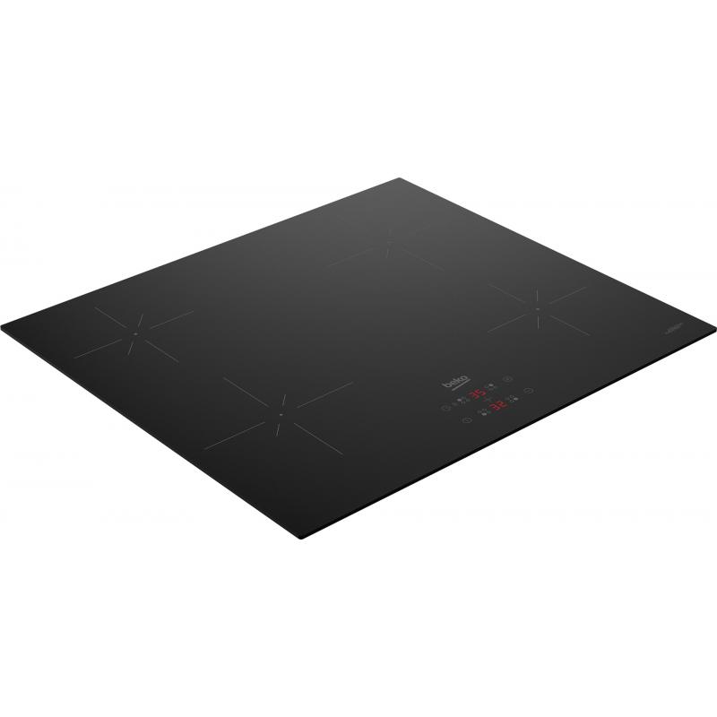 Beko HII64401QT hobs Negro Integrado 60 cm Con placa de inducción 4 zona(s)