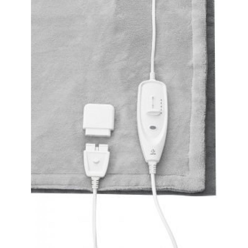 Medisana HB 675 Manta eléctrica 120 W Gris Microfibra