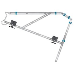 wolfcraft GmbH 5210000 medidor de raio Medidor de escada Preto, Aço inoxidável