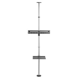 Telescopic TV holder, ceiling and floor with shelf Maclean MC-791N 37 "-70", max. 30 kg