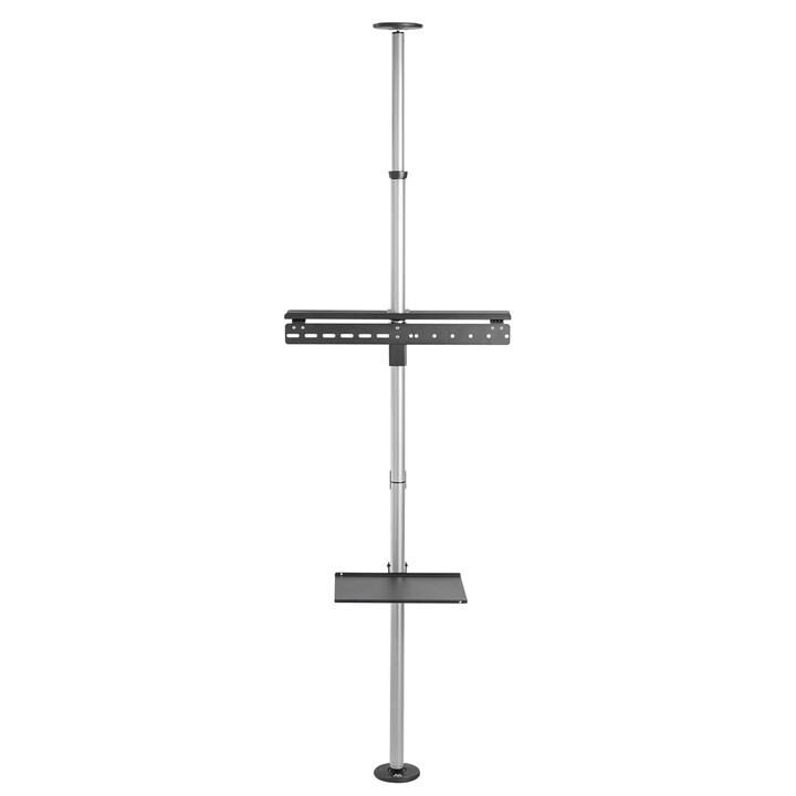 Support TV télescopique, support plafond/plancher avec étagère Maclean MC-791N 37"-70" max 30kg