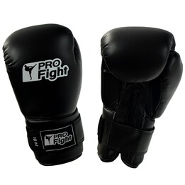 Boxhandschuhe Profight Leder Dragon schwarz