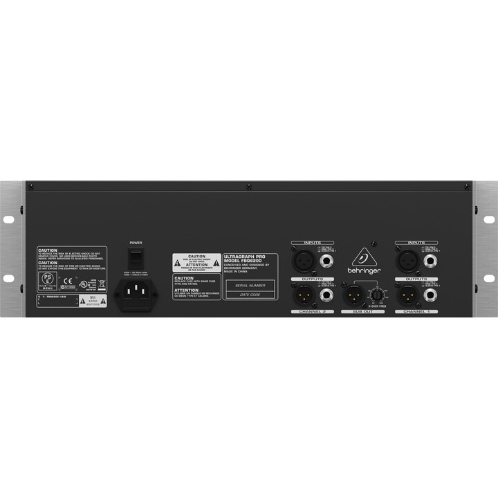 Equalizzatore audio Behringer FBQ6200