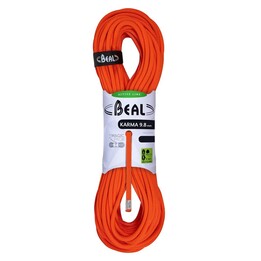 Rope feed 9.8mm 80m-solid orange BEAL