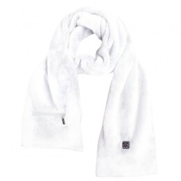 Glovii GA1W protezione corpo per sport invernali Sciarpa riscaldata Sci, Snowboard Unisex Poliestere Bianco