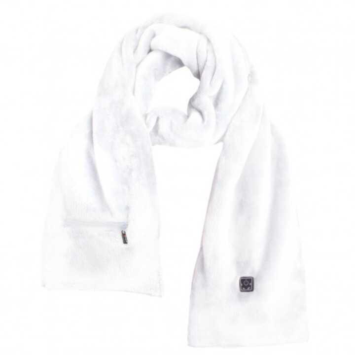 Glovii GA1W proteção corporal para esportes de inverno Cachecol aquecido Esqui, Snowboard Unissex Poliéster Branco