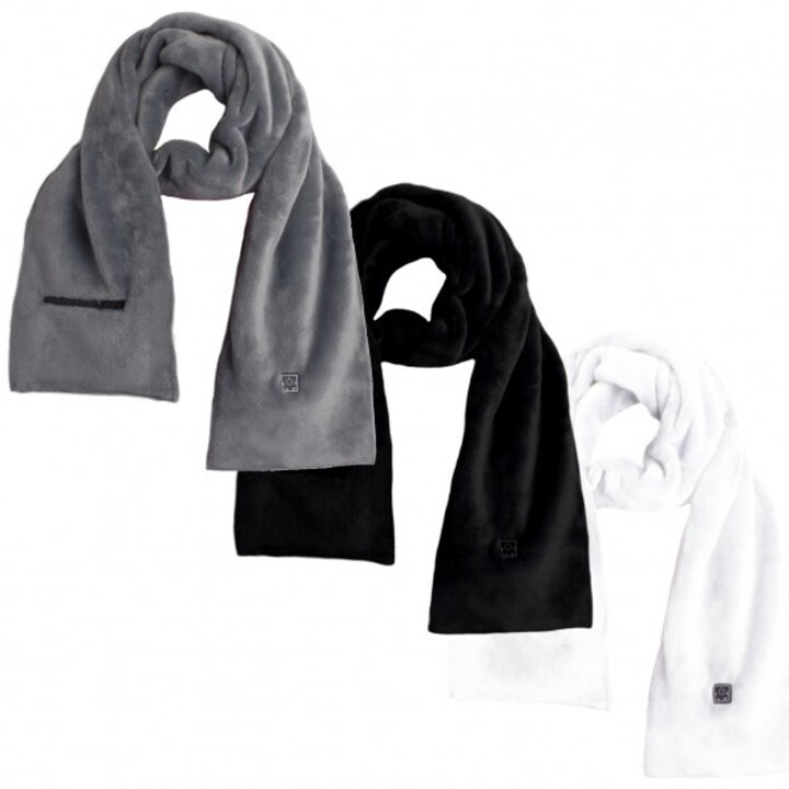 Glovii GA1W proteção corporal para esportes de inverno Cachecol aquecido Esqui, Snowboard Unissex Poliéster Branco