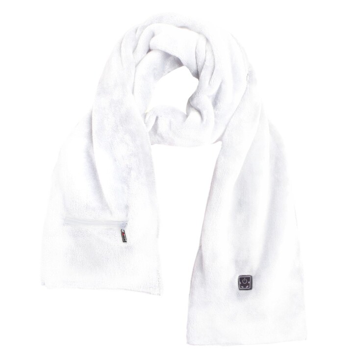 Glovii GA1W proteção corporal para esportes de inverno Cachecol aquecido Esqui, Snowboard Unissex Poliéster Branco
