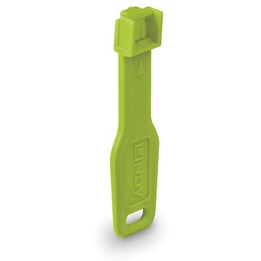 RJ-45 Port Blockers (Keyless) - 10 Pack, + 1 Key, Green