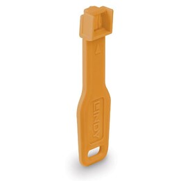 Blocco porta RJ45, arancione, 10x e 1 chiave