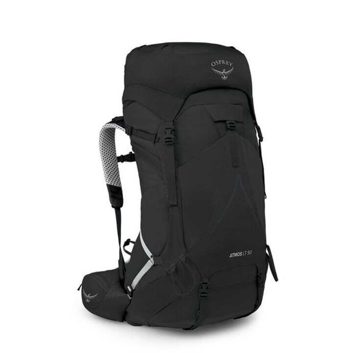 Mochila de trekking para hombre Osprey Atmos AS LT 50 Negro L/XL